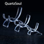 Premium Clear Acrylic Crystal Display Stand for Spheres and Mineral Clusters