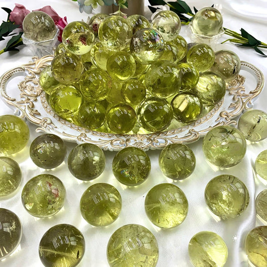 Natural Citrine Crystal Sphere for Wholesale Crystal Suppliers