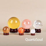 Premium wooden crystal display stands collection for crystal enthusiasts