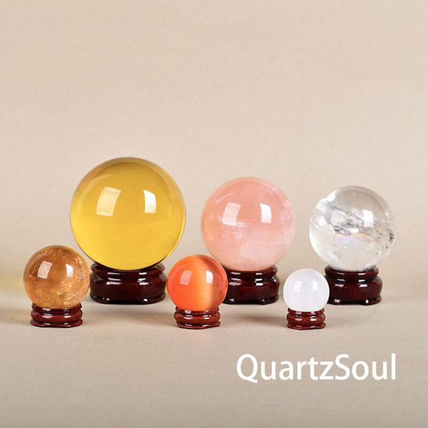 Premium wooden crystal display stands collection for crystal enthusiasts