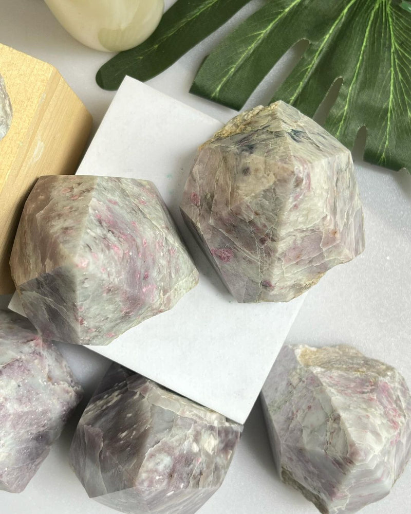 Premium Quality Natural Lepidolite Crystal Point Wholesale