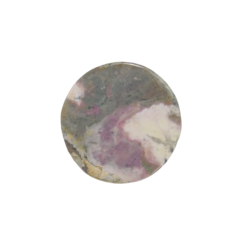 Premium quality rhodonite bear crystal carving for collectors