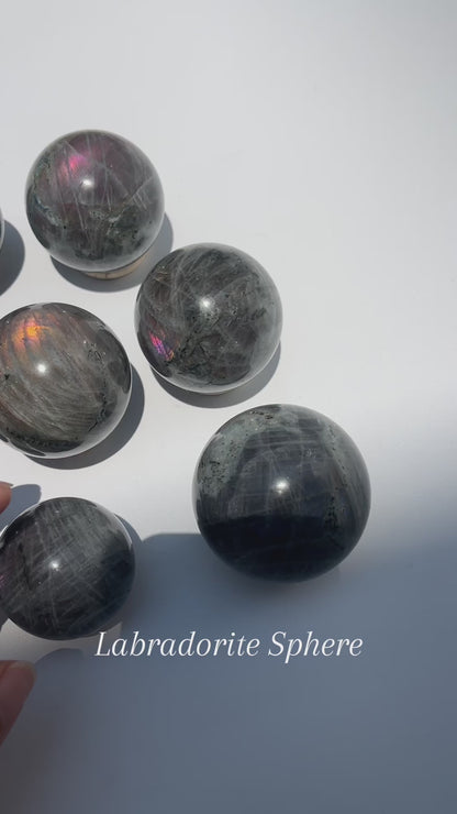 Natural Labradorite Sphere Wholesale