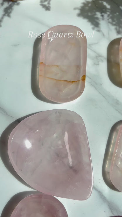 Rose Quartz Crystal Bowl Wholesale