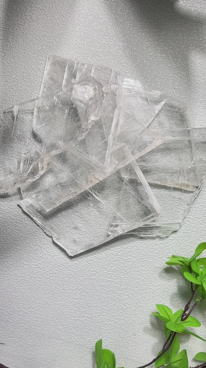 Natural Small size Selenite Slabs-Wholesale