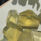 Smooth tumbled citrine healing stones wholesale collection