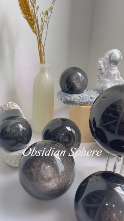 Obsidian Sphere Natural Crystal Wholesale