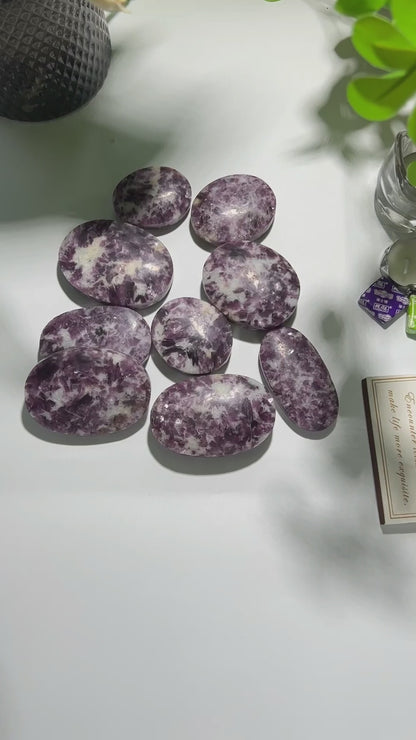 lepidolite palm stone wholesalers