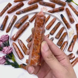 Natural Sunstone Tower with golden shimmer for wholesale crystal businesses