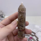 Garden Quartz Tower with Unique Phantom Inclusions for Wholesale