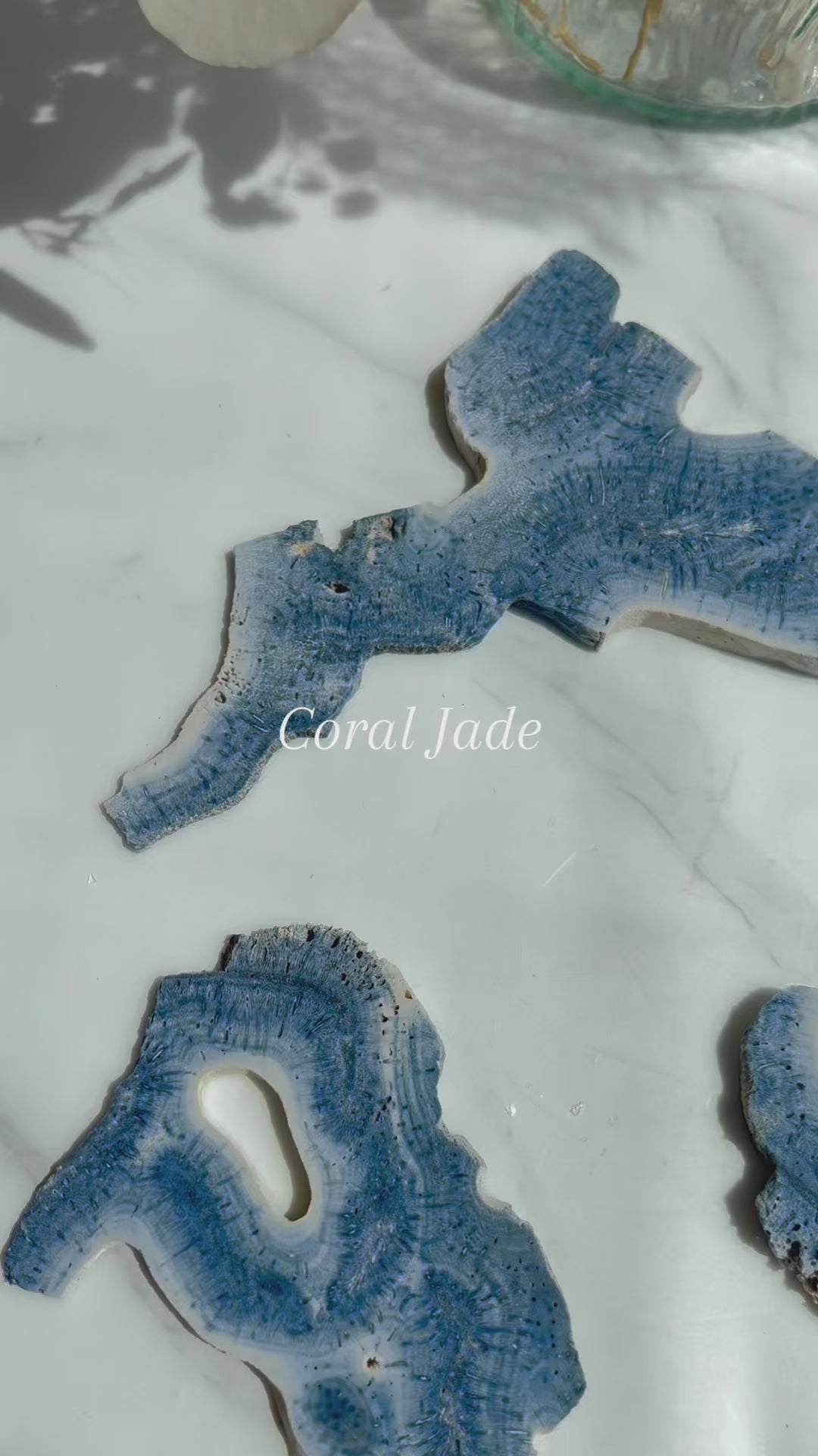 Premium Blue Coral Jade Wholesale Crystal Selection for Retailers