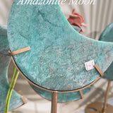 Natural Texture of Amazonite Moon Crystal