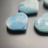 Aquamarine Heart Crystal for Meditation Practice