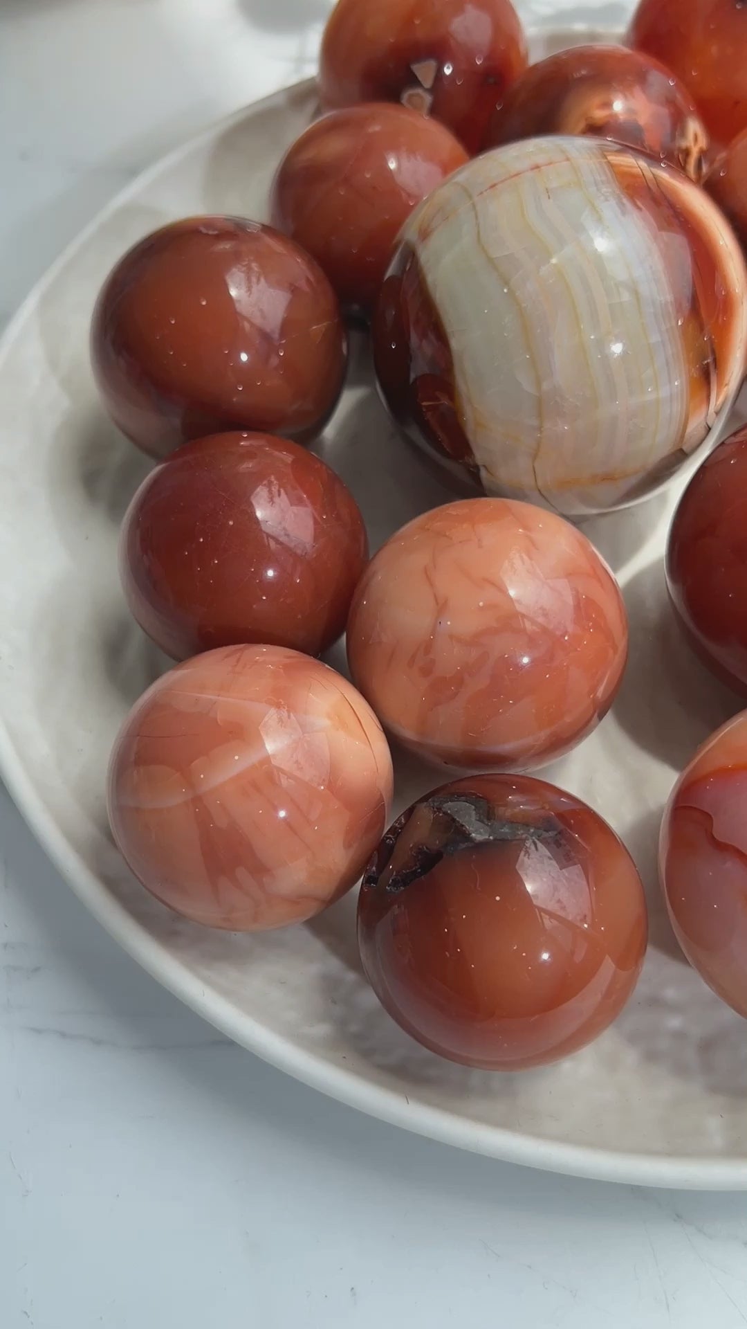 RED AGATE SPHERE