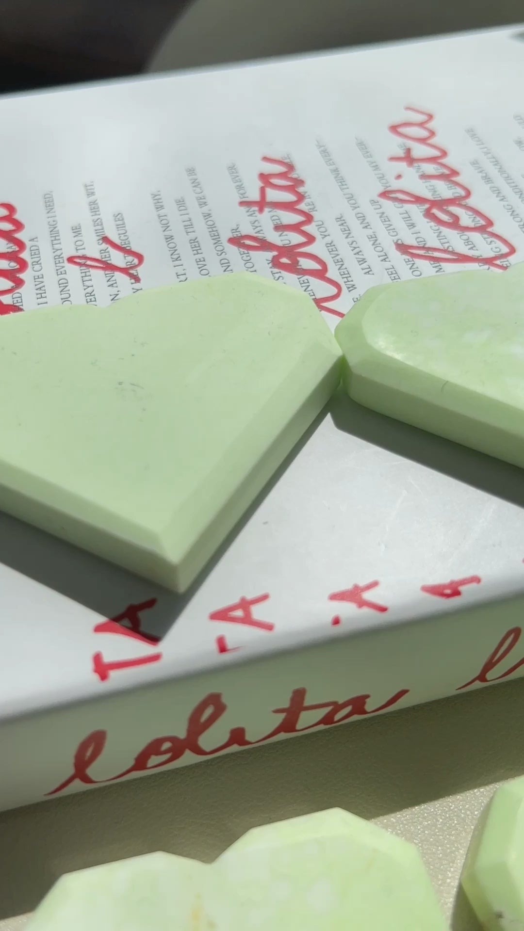 Palm Sized Chrysoprase Heart Crystal Healing Stone