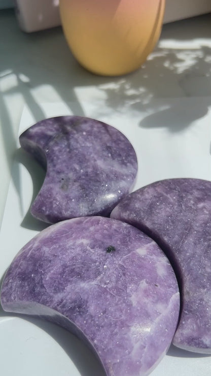 Lepidolite Moon