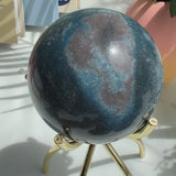 Hand-Polished Trolleite Crystal Sphere for Metaphysical Work