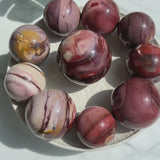Mookaite Sphere Known for Grounding and Energizing Properties