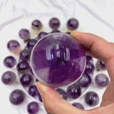 Wholesale amethyst spheres collection for crystal suppliers