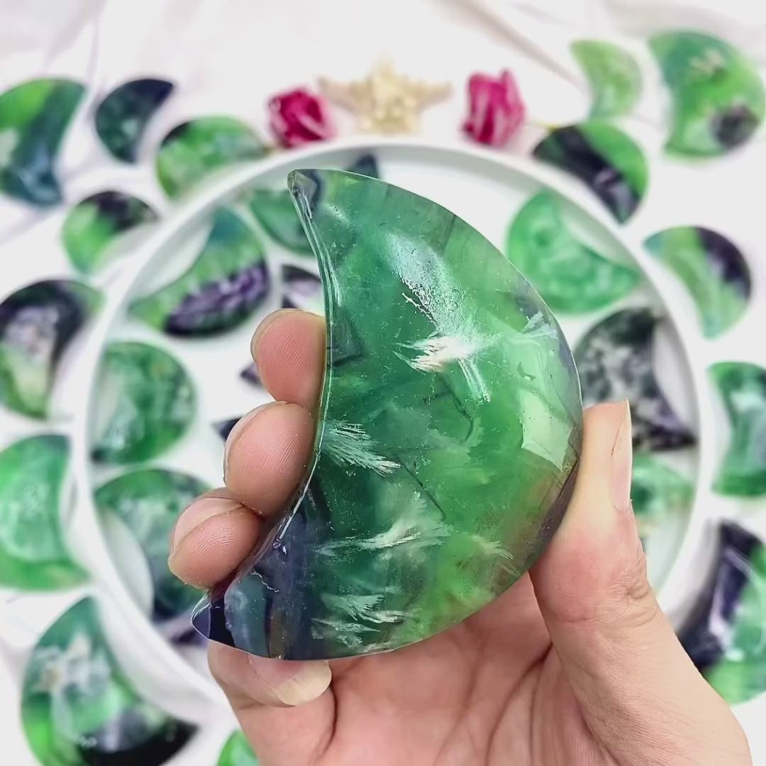 Fluorite Moon Crystal Wholesale Display Collection