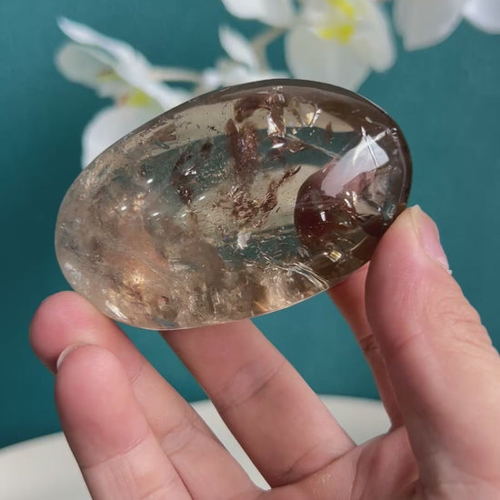  High Clarity Smoky Quartz Crystal Specimen with Beautiful Internal Features