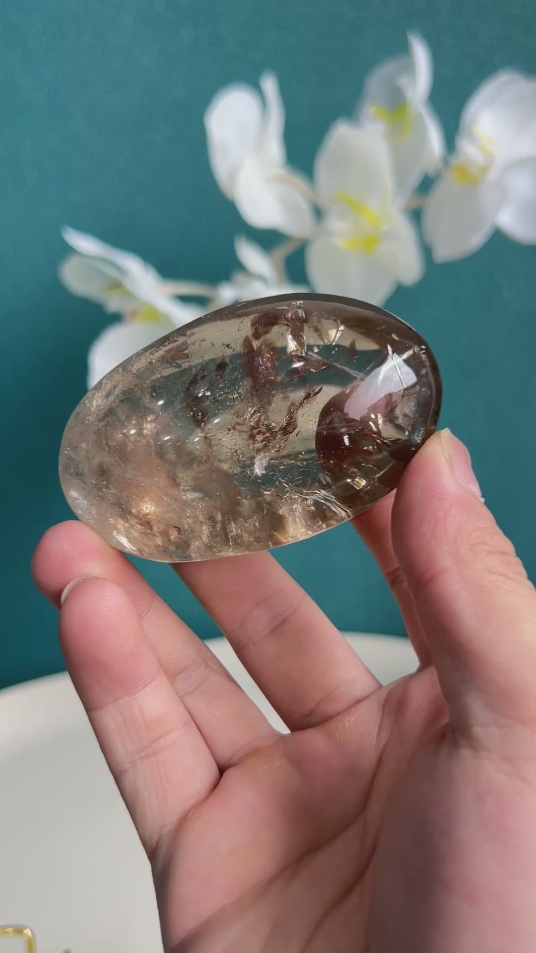  High Clarity Smoky Quartz Crystal Specimen with Beautiful Internal Features