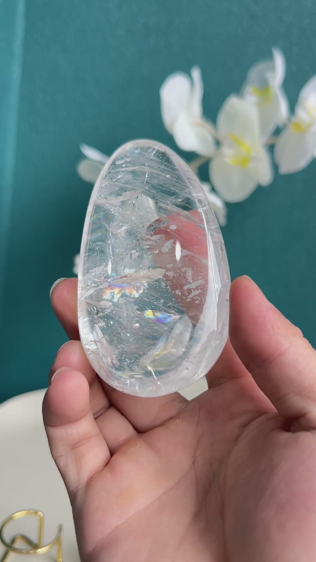 Premium White Smoky Quartz Crystal for Metaphysical Healing