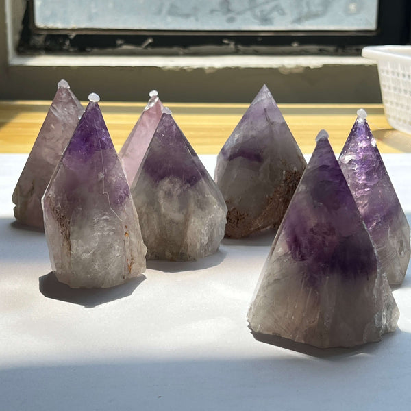 Bulk Purple Amethyst Crystal Points for Wholesale Crystal Suppliers