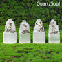 Selenite Crystal Miner Decoration Collection
