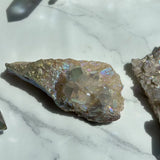 Rainbow Aura Crystal Cluster Light Reflection Properties