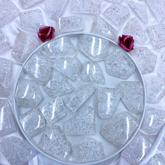 Premium Rainbow Clear Quartz Freeform Wholesale Crystal Healing Stone