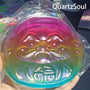 Rainbow Daruma Shape Selenite Crystal Bulk Wholesale Supply