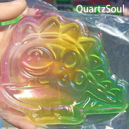 Colorful Big Eye Dragon Selenite Crystal for Wholesale Crystal Suppliers