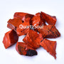 Natural Red Jasper Raw Crystal Stone Specimen with Vibrant Color
