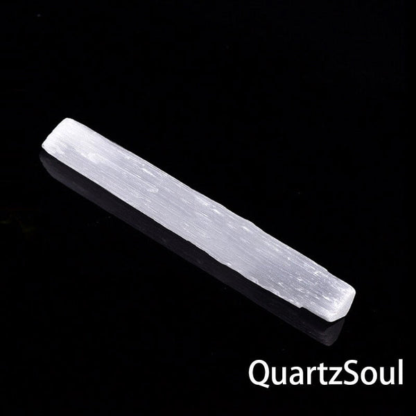 White Selenite Crystal Bars – Energy Cleansing & Healing
