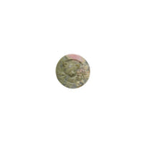 Bear shape rhodonite crystal carving as focal point in crystal grid