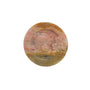 Natural bear shape rhodonite carved crystal figurine with pink and black patterns for crystal healing