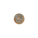 Natural pink rhodonite bear carving with distinct black patterns for crystal healing and collection