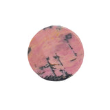 Natural Rhodonite Bear Crystal Carving Back View Wholesale