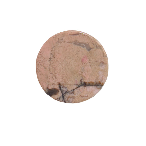 Palm size rhodonite bear crystal healing stone for energy work