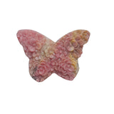Rhodonite butterfly carving for spiritual and metaphysical practice