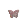 Rhodonite butterfly crystal paired with complementary healing stones