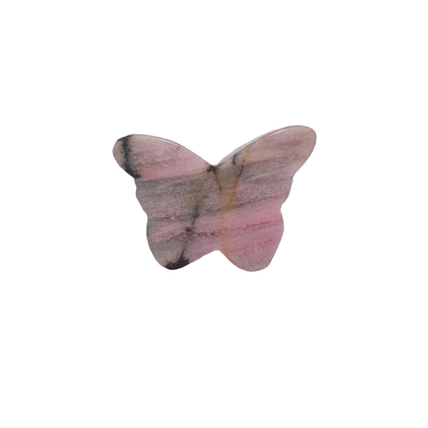 Rhodonite Crystal Butterfly for Energy Work Wholesale Crystal Supply