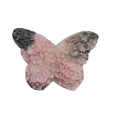Rhodonite Pink Butterfly Crystal Polished Finish Wholesale