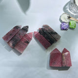 Bulk Rhodonite Tower crystals for wholesale crystal suppliers