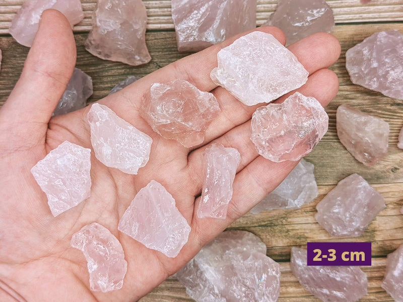 Raw Rose Quartz with Powerful Metaphysical Properties