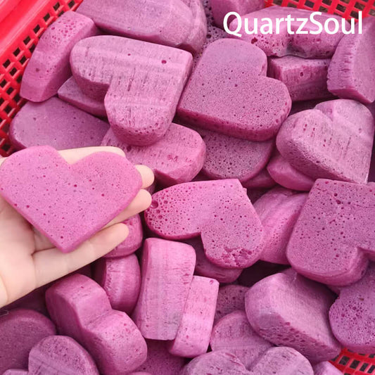 Ruby Moon Heart Crystal for Wholesale Crystal Suppliers