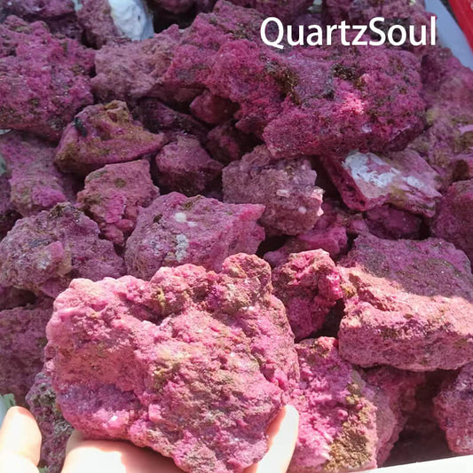 Premium Ruby Moon Crystal Wholesale Specimen with Vibrant Pink Coloration