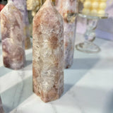 Sakura Agate Tower Crystal Healing Properties and Benefits