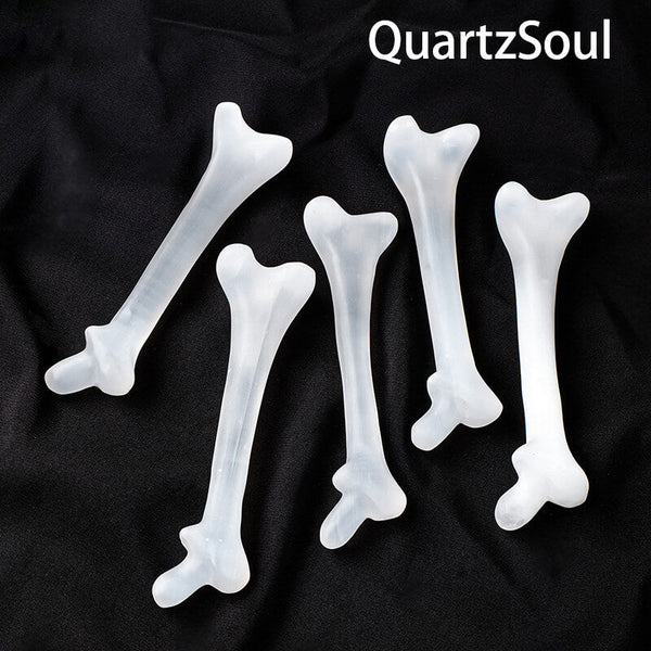  Luminous Selenite Bone Crystal Healing Mineral